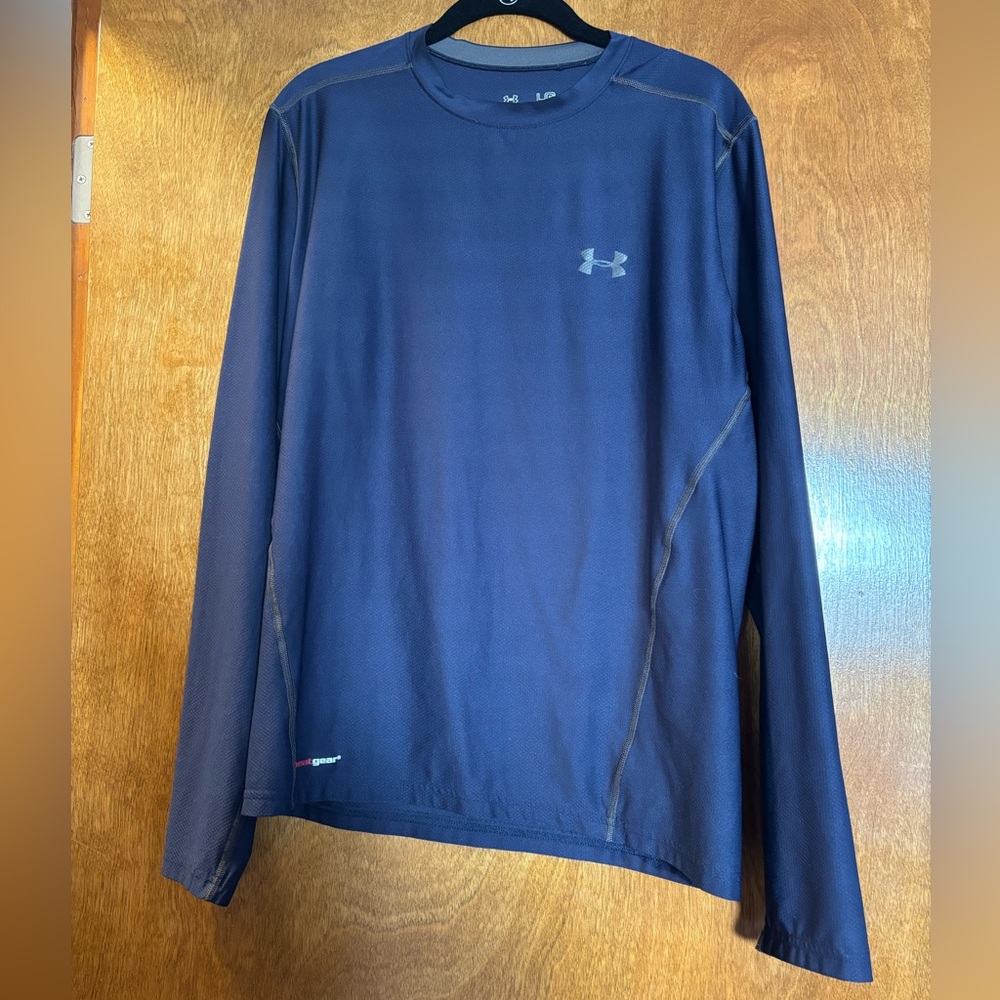 Under Armor Long Sleeve Performance Tee - Dark Blue